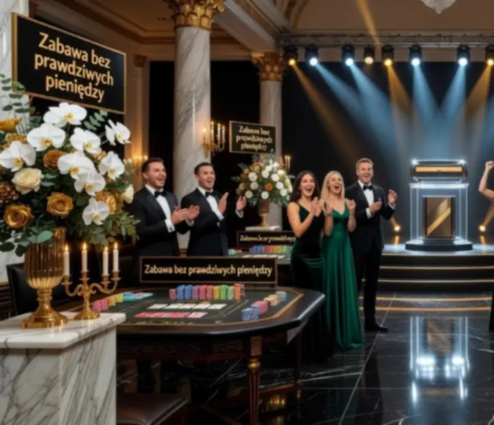 Premiera produktu w aranżacji premium z designerskim oświetleniem i strefą kasyna